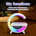 thumbnail image 4 of Altavoz Btafrte Compatible Con Dientes Atmósfera Nocturna en Forma G Azul, 4 of 9