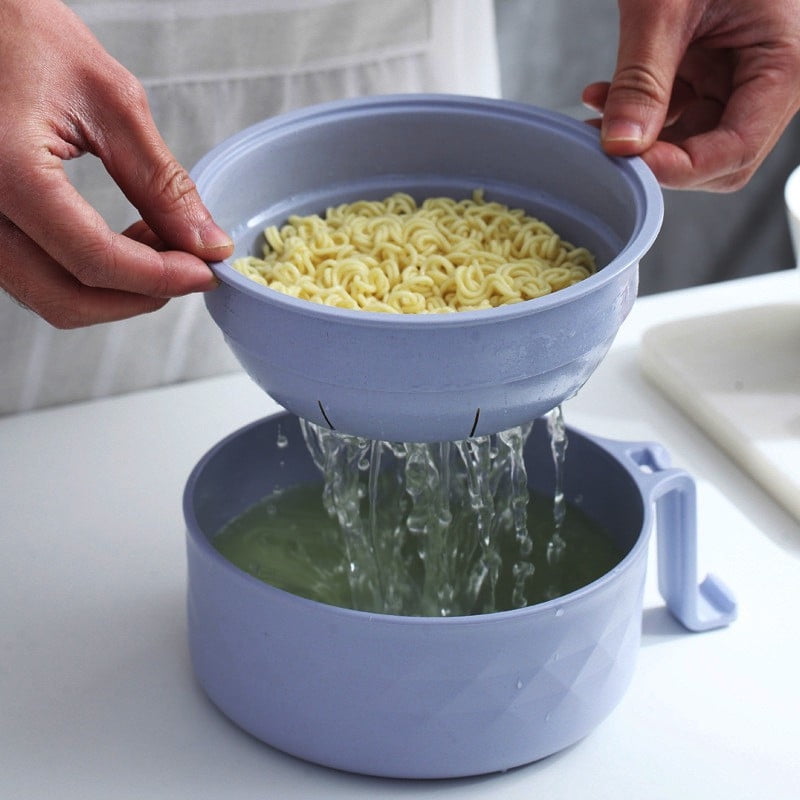 TDEOK 4 Pièces Bol Ménage Nouilles Instantanées Bol Soupe Nouilles Bol