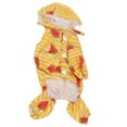 thumbnail image 2 of Chaqueta impermeable con capucha para perro, ligera, con estampado de sandía, impermeable, reflectante, con anilla en D, talla XL, 2 of 14