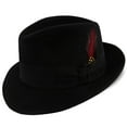 thumbnail image 2 of Stetson Frederick Wool Felt Fedora Hat - TWFRDK, 2 of 59