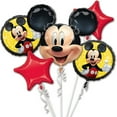 thumbnail image 5 of Anagram Mickey Mouse Forever Balloon Bouquet, Party Supplies, 5 Count, 5 of 5
