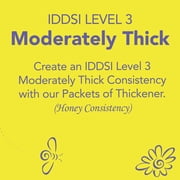 SimplyThick EasyMix | 50 Count of 12g Individual Packets | Gel Thickener for those with Dysphagia & Swallowing Disorders | Creates An IDDSI Level 3 - Moderately Thick (Honey Consistency)