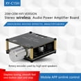 thumbnail image 2 of XY-C15H 20Wx2 APP Control Amplificador de audio Conjunto de placa compatible con Bluetooth Hugtrwg  Nuevos Originales, 2 of 9