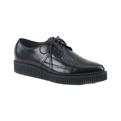 Business Lace Up Mens Leather Shoes Platform Creepers Dress Formal Leisure Pumps