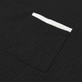thumbnail image 7 of IhhxPro Men's Waffle Knit Tank Top with Pockets Button Front Sleeveless Shirt Casual Summer Beach Workout Lightweight Cotton Loose Fit Henley Style S-5XL, 7 of 7