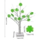 thumbnail image 2 of Árbol Luz Trébol Trébol Atmósfera 60cm Noche Día Irlandés Decoración del Hogar (C), 2 of 9