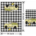 thumbnail image 2 of Spring Summer Lemon Kitchen Towels Dish Towels, Bless Home Lemons Truck Hand Towels 18x26 Inch Seasonal Lemon Decoration Towels Set of 4, 2 of 6