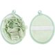 thumbnail image 1 of 1 PC Exfoliating Mesh Pouf Sponge Scrubbers Use in Shower Scrub Bath Ball (Green), 1 of 4
