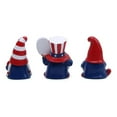 thumbnail image 4 of Decoraciones de gnomos patrióticos, paquete de 3 gnomos patrióticos de EE. UU. y rayas, figuras de gnomos patrióticos de elfo ultra sensibles, 4 of 10