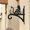 G, variant on IMossad Outdoor Metal Chandelier – Iron Flower Basket Hanging Hook for Balcony, Courtyard & Birdcage