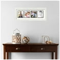 thumbnail image 2 of ArtToFrames Collage Photo Picture Frame with 4 - 4x5" Openings, Framed in White with White and Black Mats (CDM-3966-16), 2 of 8