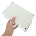 thumbnail image 3 of KAKOWELY socket base case Waterproof dirtproof Plastic Electrical Box Universal Project Enclosure with Fixed Ear Outdoor Electrical Box for Outdoor Use Outdoor Switch Box, 3 of 5