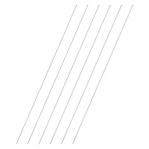 6 Pack 304 Stainless Steel Round Rod 1/16" Diameter 16" Length Solid Rod