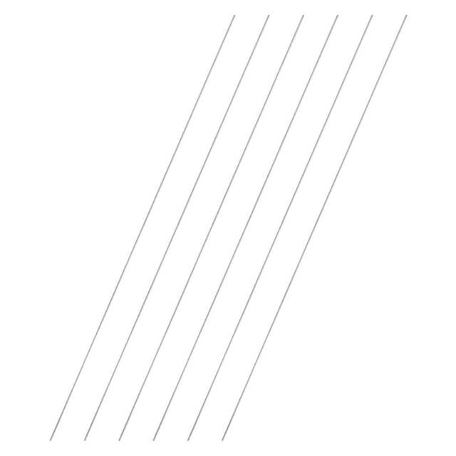 6 Pack 304 Stainless Steel Round Rod 1/16" Diameter 16" Length Solid Rod