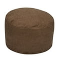 thumbnail image 4 of Outdoor Soft Ottoman Or Footstool Bean Bag Ottoman  Small  Pouf Cover with Filler Foot Rest, Boho Cotton Linen Bean Bag Chair for Living Room, Bedrooms, Home Decor 13.77X7.87 Inch, 4 of 8