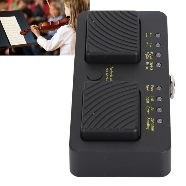 Pasador De Página Bluetooth, Interruptor De Pedal De Batería De Litio De 300 MAH Para álbum Rápido Para Tableta, Teléfono Portátil