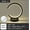 Black Model C, variant on 20CM Circular Ring LED Table Lamp, Dimmable Simple Round Night Light, Decorative Desk Lamp for Bedroom Bedside Living Room Restaurant Hotel Indoor Decor