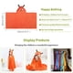 thumbnail image 3 of Toallas De Baño De Animales Con Capucha Para Bebés Albornoz De Playa De Natación Grande Ultra Suave, Regalos De Ducha Perfectos Para Niños Pequeños De 0 A 5 Años - Naranja brillar vestir, 3 of 5