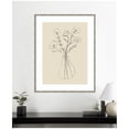 thumbnail image 2 of Kate and Laurel Framed Wall Art Print Floral Vase by Gabrielly Guedes, 32 x 41, Belvedere Silver Frame, Modern Contemporary, Flower Art for Wall Decor, 2 of 8