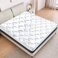 thumbnail image 7 of King Size Mattress 12 inch Mixed Mattress 80"*76"*12" Boxed Gel Memory Foam Mattress Individually Pocketed Springs Pressure Relief and Motion Isolation Mattress for Better Sleep King Mattress, 7 of 7