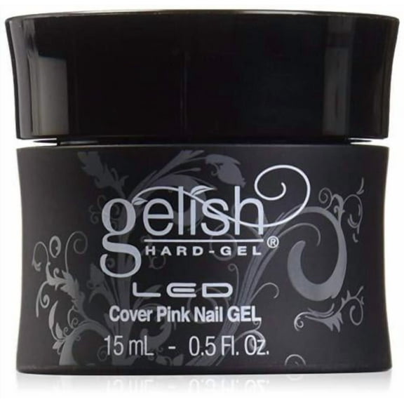 Gelish Hard Gel LED Cover Pink Builder Gel 0.5 oz #01397