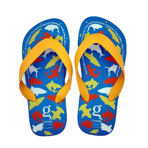 Sandalia George para Niño, T26-GEO-17 Azul Talla 19
