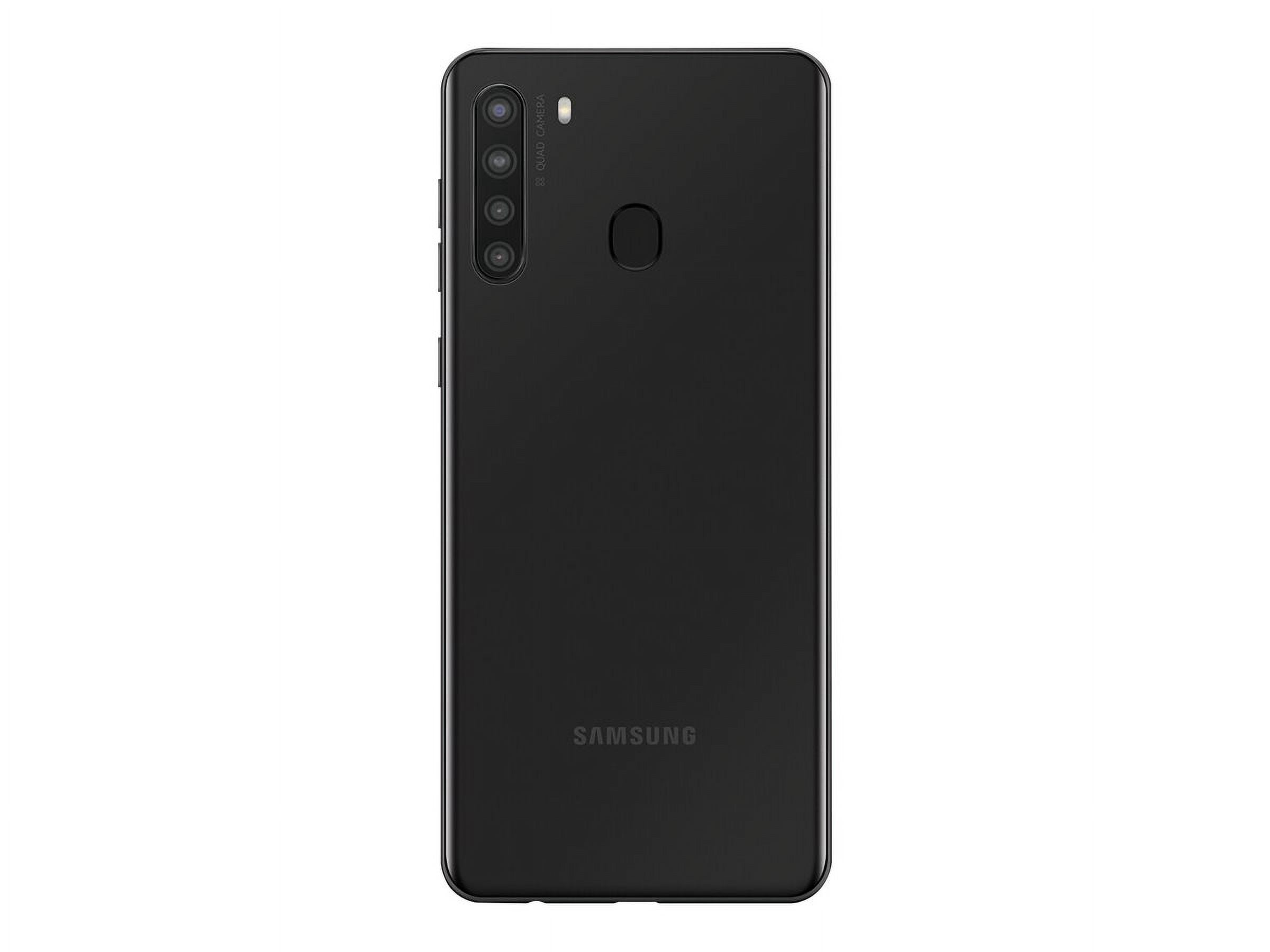 Samsung Galaxy A21 - Smartphone - 4G LTE - 32 GB - microSD slot - 6.5" - 1600 x 720 pixels - PLS TFT - RAM 3 GB (13 MP front camera) - 4x rear cameras - Android - U.S. Cellular - black