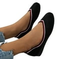 thumbnail image 3 of Sngxgn Women’s Flats Shoes Ballet Flats Dressy Comfortable(Black,39), 3 of 7