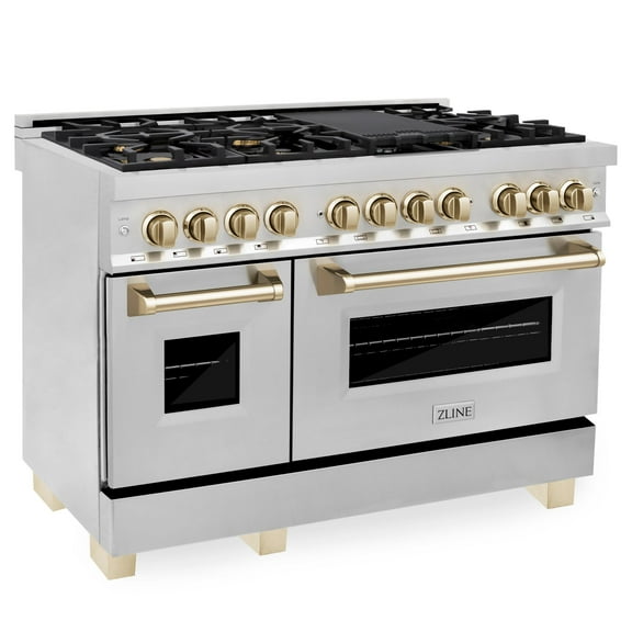 ZLINE KITCHEN AND BATH RAZ48G professional gas range