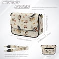 thumbnail image 7 of ZUXONGSY Robin Leaf Print Shoulder Handbag for Women Small Crossbody Travel Purse Casual Satchel with Adjustable Wide Strap for Shopping Working, 7 of 7