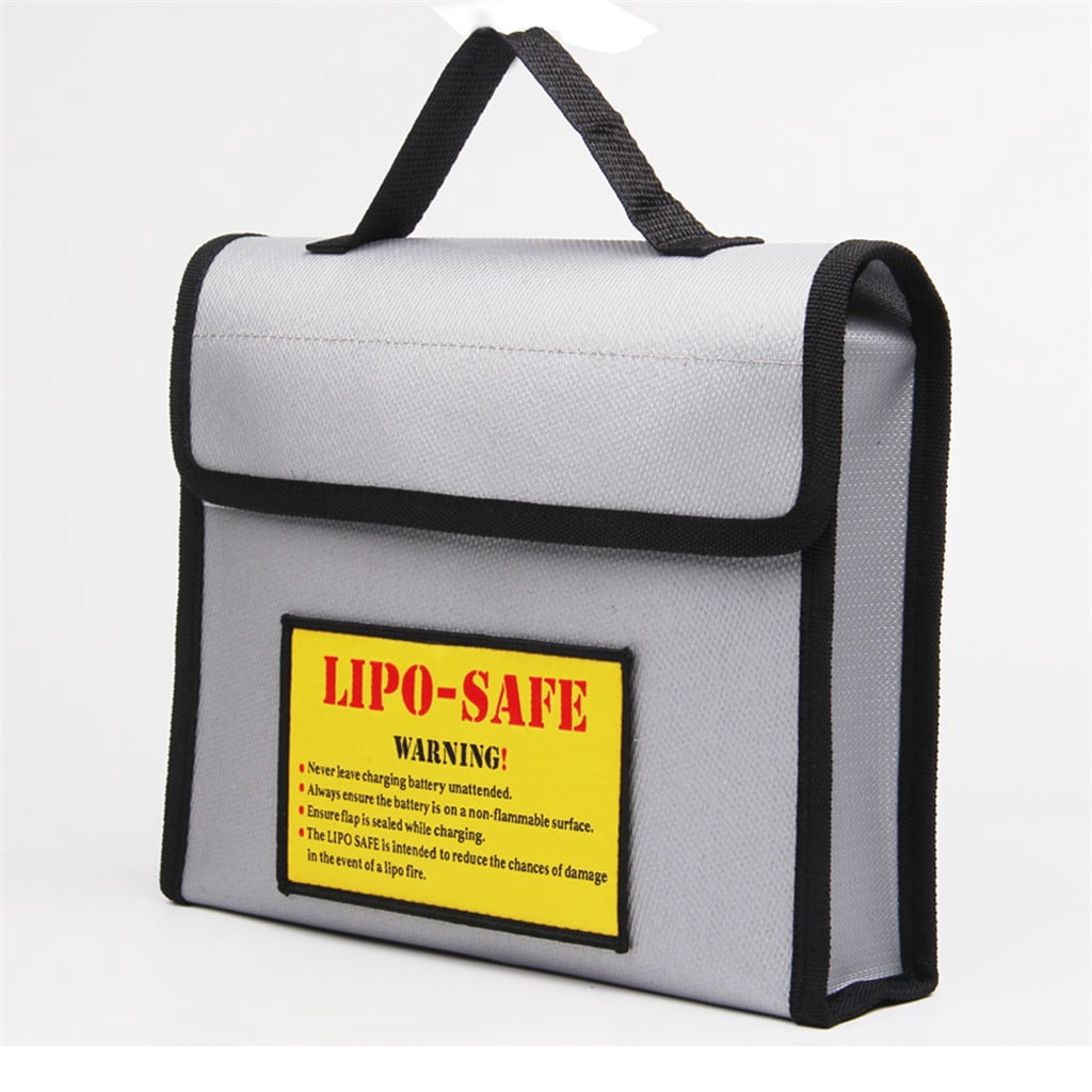 Protective LiPo Battery Explosion Proof Fireproof Guard Safe Bag 215x165x45mm Gifts foe Kids Clearance Sale