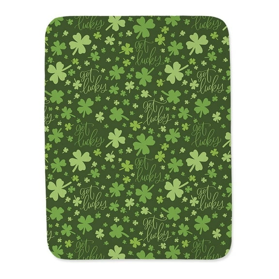 Get Lucky Pattern Blanket  -Image by Shutterstock,