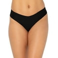 thumbnail image 4 of No Boundaries Juniors' No Show Thong Panty, 3-Pack, 4 of 5