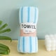 thumbnail image 1 of Toalla De Terciopelo Absorbente, Paño Facial a Rayas De Colores, Toalla De Baño De Secado Rápido, Cuidado Suave De La Piel, Experiencia En El Hogar, Toalla Suave Para Gimnasio Y Piscina, 1 of 8