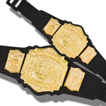 TNA Jakks Set of Two Tag Team Championship Action Figure Belts