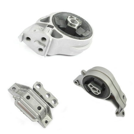 - Fits: 2006-2007 Saturn Ion 2.4L Motor & Trans. Mount Set 3PCS for Auto Transmission 25974059, 15926983, 2273127, 3109, 3081, 3086