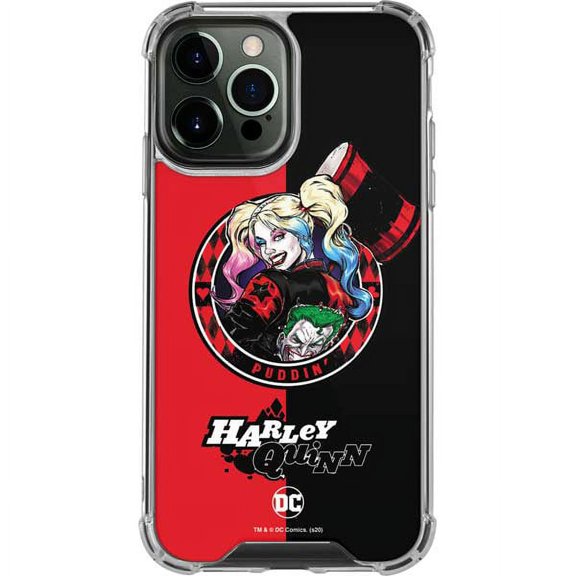 Skinit DC Comics Harley Quinn Puddin iPhone 13 Pro Max Clear Case