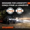 thumbnail image 4 of Sylvania H7 LED Powersport Headlight Bulbs | 6000K Cool White Light - 2 Pack, 4 of 6