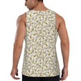 thumbnail image 3 of Gaeub Different Butterflys Men's Athletic Tank Top, Workout Sleeveless Shirts, Running Tank Tops for Gym, Running, Training - Large, 3 of 9