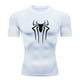 thumbnail image 4 of Camiseta de compresión para hombre, ropa deportiva de superhéroe para gimnasio, correr, Rashgard, de secado rápido, de manga corta, nueva, 4 of 5