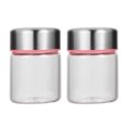 thumbnail image 1 of 2PCS Mason Jar Honey Containing Bottles Pickles Jars with Lid (Random Pattern), 1 of 8