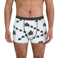 thumbnail image 4 of Wukai Sea Turtle Print Men’s Underwear Breathable Boxer Briefs,&nbsp;Moisture Wicking & Breathable-Large, 4 of 7