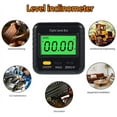 thumbnail image 2 of Magnetic Digital Inclinometer Level Box LCD Screen Gauge Angle Meter Finder Protractor ABS, 2 of 7