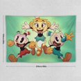 thumbnail image 2 of Cartoon Cuphead Show Tapestry Luxury Wall Hanging Tapestries Decoration For Living Room Bedroom Dormitory Mural Blanket Wall Art Tapestry, 2 of 8