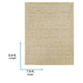 thumbnail image 3 of Livabliss Wool Rugs for Living Room, 7x9 Arise Modern Light Gray Area Rug, Bedroom Dining Room Home Decor Handmade Carpet (7'6" x 9'6"), 3 of 5