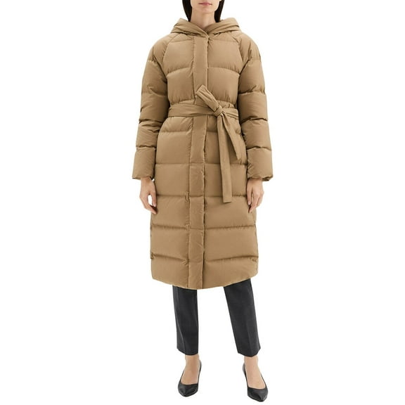 Theory womens City Puffer, s, Brown
