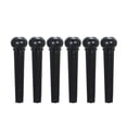 thumbnail image 1 of Acoustic Guitar Pin Saddle And Nut String Pin Black, 1 of 6