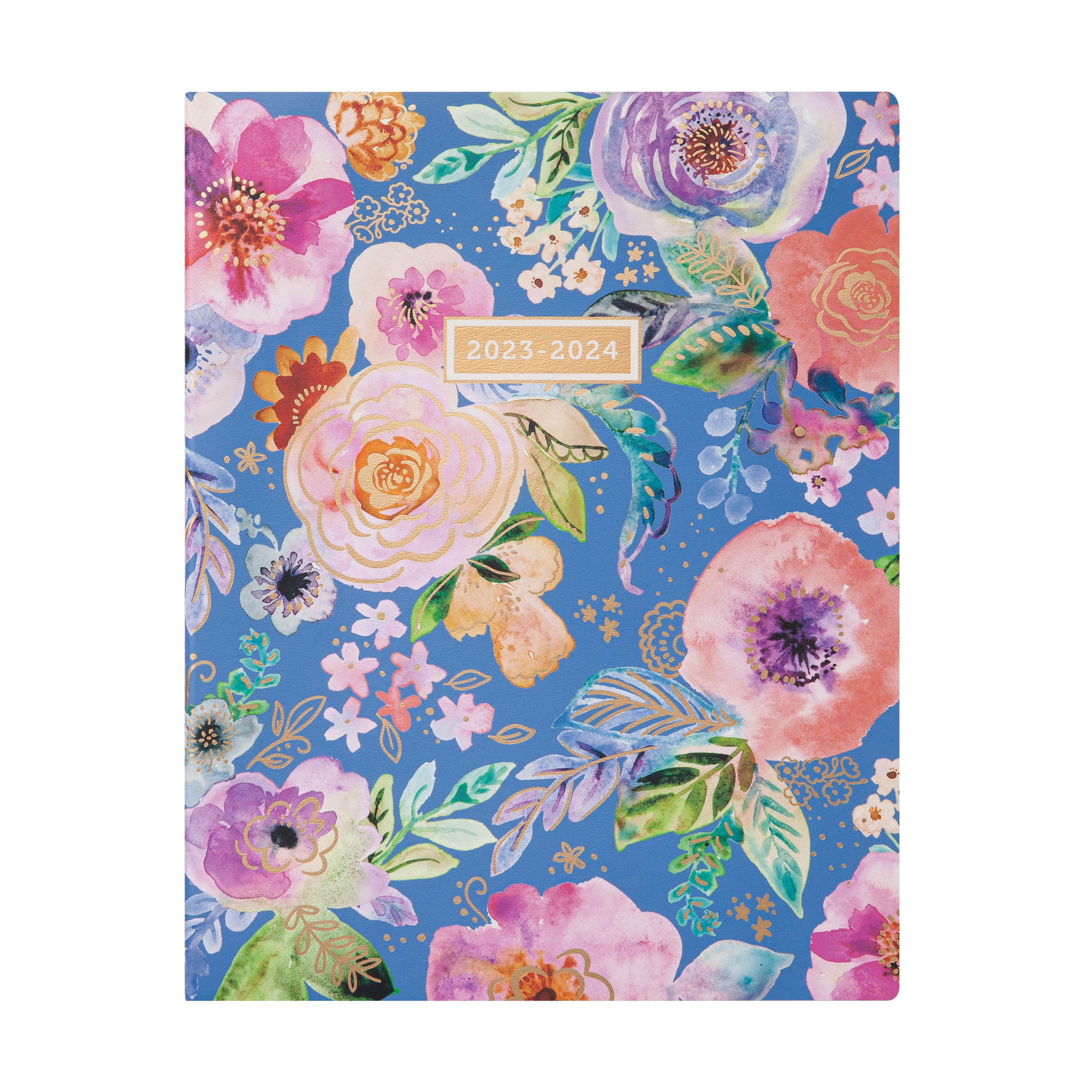 20232024 Mintgreen Monthly Planner, 8.5" x 11", Floral