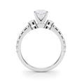 thumbnail image 3 of Silvago Jewelry 1.7 Ct Cushion Cut Moissanite Engagement Ring - Three Stone Solitaire Design with Accents - 14K White Gold Plated - Wonderful Proposal Ring, 3 of 3