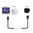 thumbnail image 2 of YISITIAN Micro USB 3.0 Cable USB 3.0 Male to Micro B Male 90 Degree Right Angled Data Transfer Extension Cable with Mount Panel Screws 3.0M CJ919-29690, 2 of 9